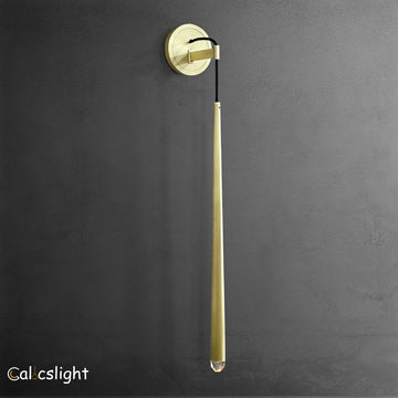Aureline Brass Grand Sconce 38"H