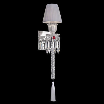 Bacara Style Zenith Crystal Wall Sconce