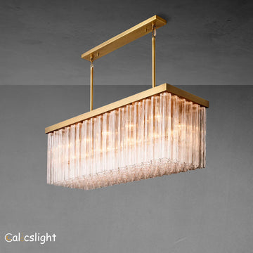 Cirro Glass Linear Chandelier 54"/72”
