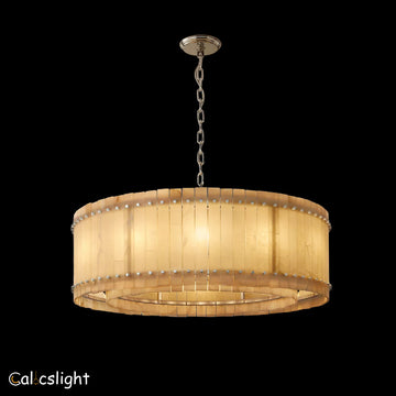 Marcus Alabaster Round Chandelier 48"