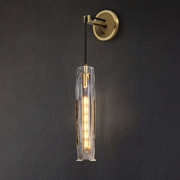 Crystal Pendant Shad Wall Sconce For Dinner Room