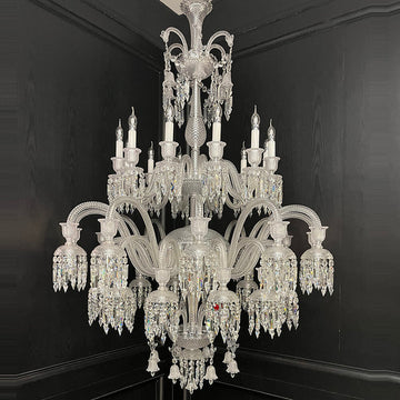 Luxury Solstice Bacara Crystal Chandelier