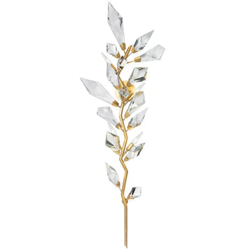 Addison 58" Gold & Silver Crystal Sconce