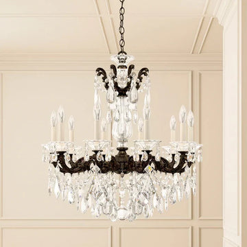 Traditional Crystal 5074 La Scala 10-lt 28" Chandelier