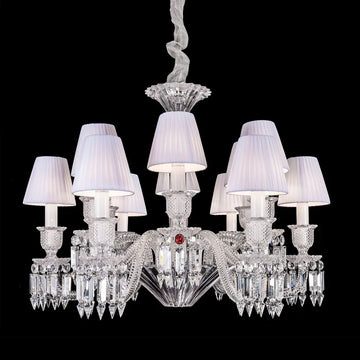 Bacara Style Zenith Luxury Crystal Chandelier