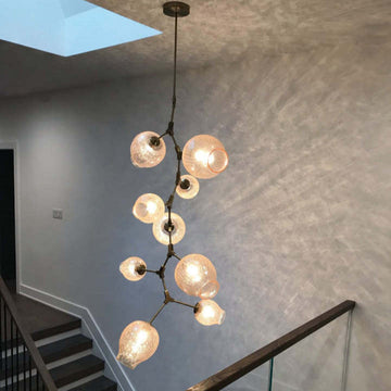 Covington Drop Globe Branching Bubble Chandelier 38''
