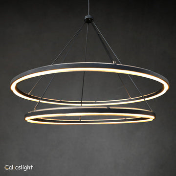 Playa Two-Tier Round Chandelier 60"