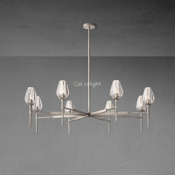 Tulip Round Chandelier 54"