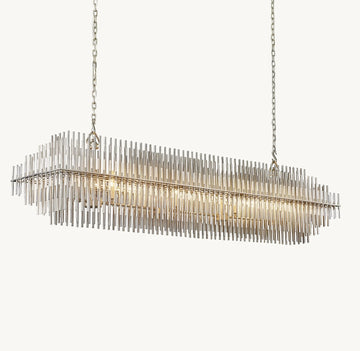 Emory Rectangular Chandelier 54"