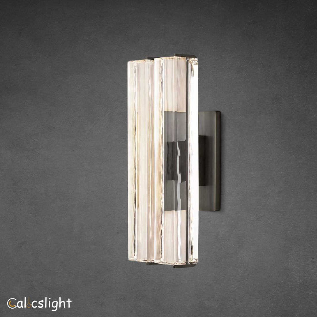 Aaron Crystal Double Sconce