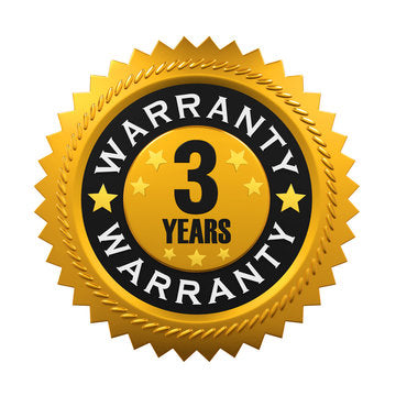 Exclusive Offer - 3-year Warranty