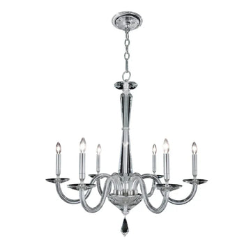 Traditional Crystal S9230 Habsburg 6-lt 30" Chandelier