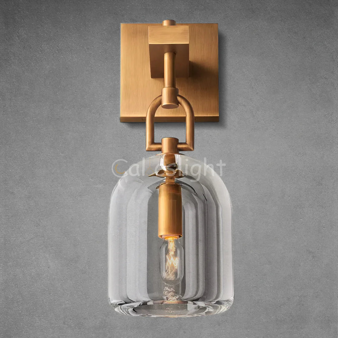 Botany Glass Cloche Sconce