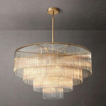 Scala Crystal Round Chandelier 40"