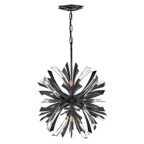 Bergamots Crystal Chandelier 22"D