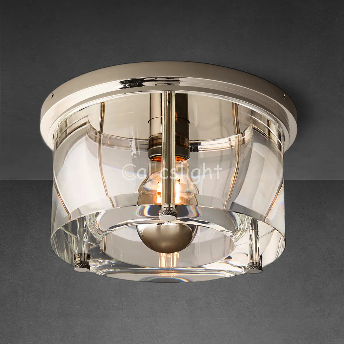 Savile Round Flushmount