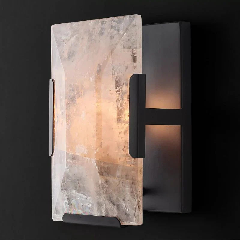 Holliy Calcite Wall Sconce