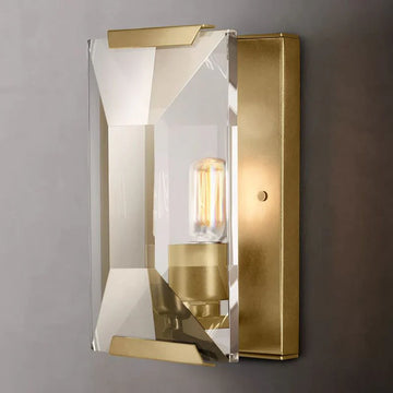 Holliy Multicurve Crystal Wall Sconce