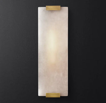 Raines Alabaster Grand Sconce