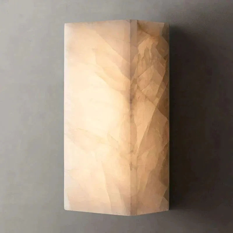 Raines Alabaster Grand Wall Sconce 12''H For Bedroom, Bathroom