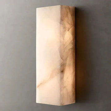 Raines Alabaster Grand Wall Sconce 18" For Bedroom, Bathroom