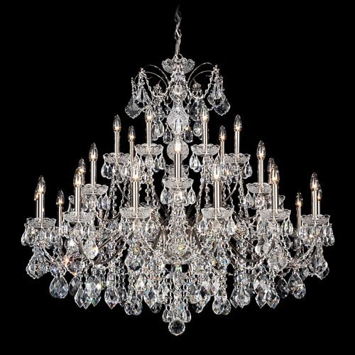 Traditional Crystal  1718 Century 28-lt 43" Chandelier