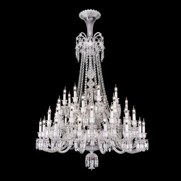 Traditional Luxury Bacara Zenith Crystal Chandelier
