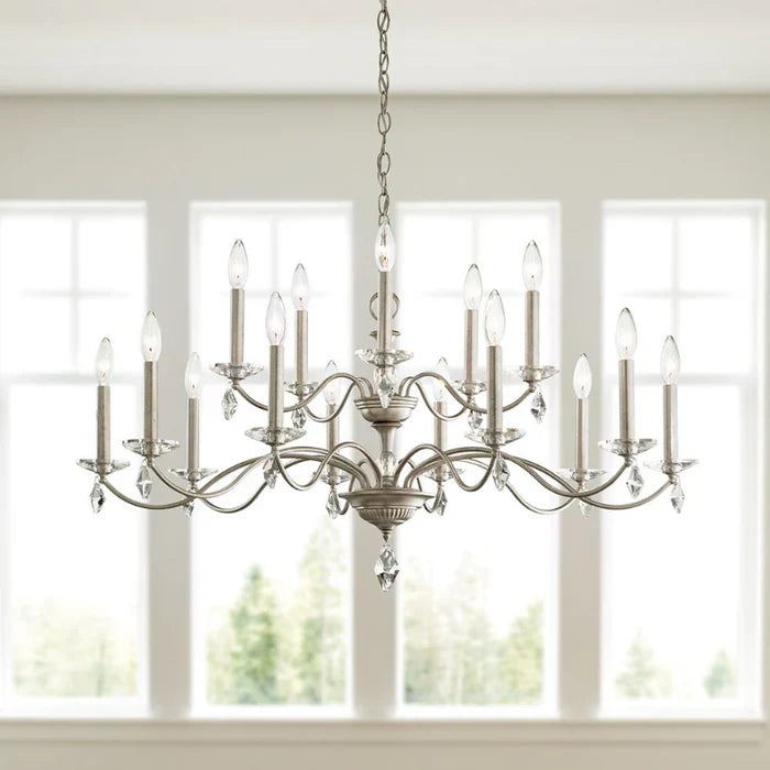 Traditional Crystal MD1015 Modique 15-lt 40" Chandelier