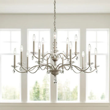 Traditional Crystal MD1015 Modique 15-lt 40" Chandelier