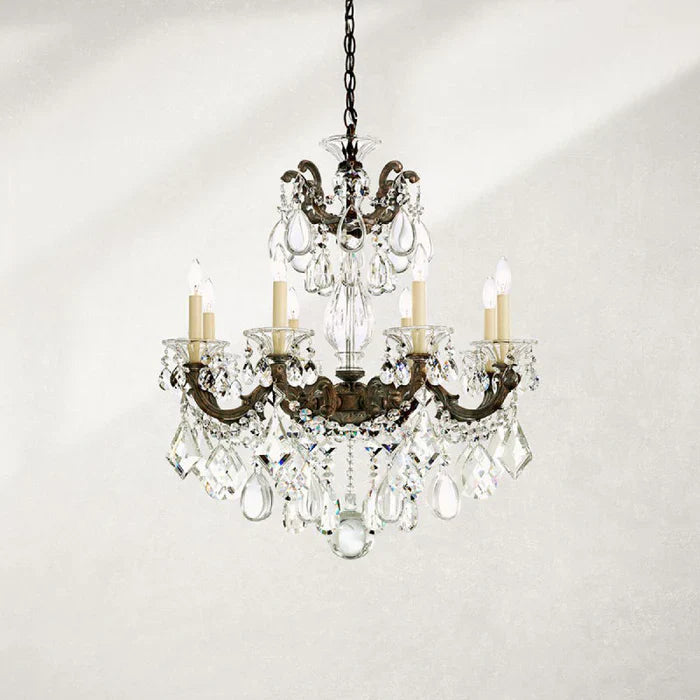 Traditional Crystal  5073 La Scala 8-lt 25" Chandelier
