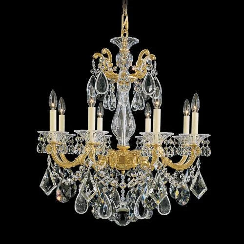 Traditional Crystal  5073 La Scala 8-lt 25" Chandelier