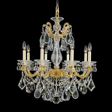 Traditional Crystal  5073 La Scala 8-lt 25" Chandelier