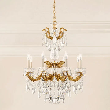 Traditional Crystal  5007 La Scala 8-lt 25" Chandelier