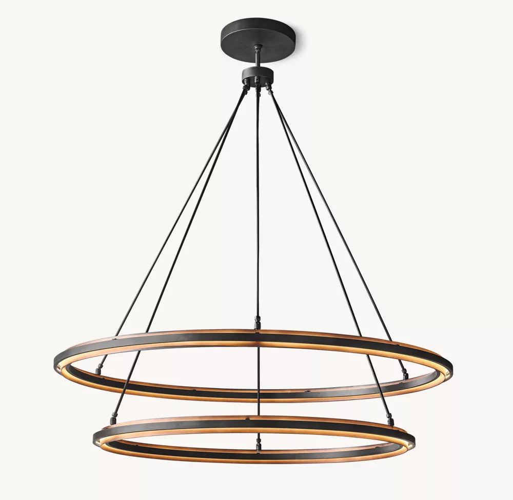 Playa Two-Tier Round Chandelier 60"