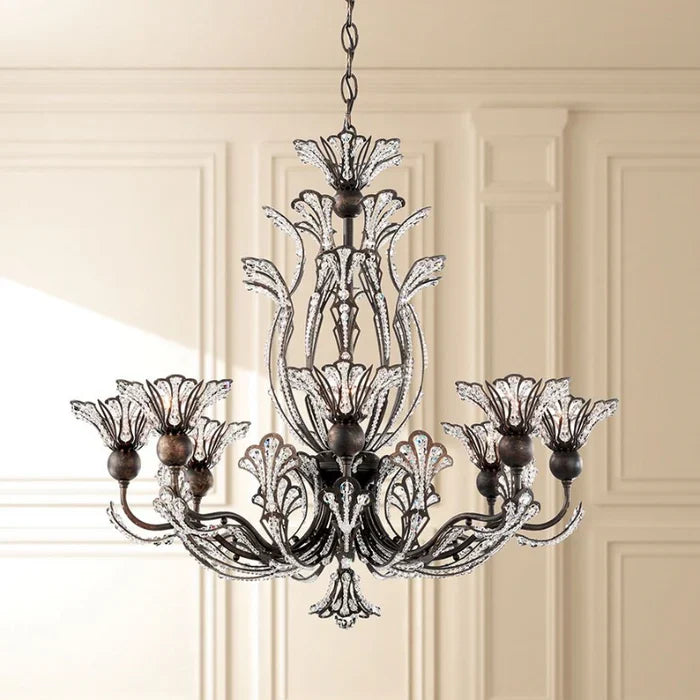 Traditional Crystal 7863 Rivendell 8-lt 26" Chandelier
