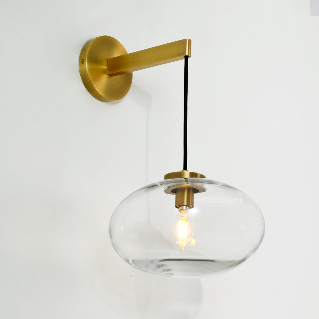 Cabrelle Glass Wall Sconce