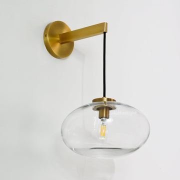 Cabrelle Glass Wall Sconce